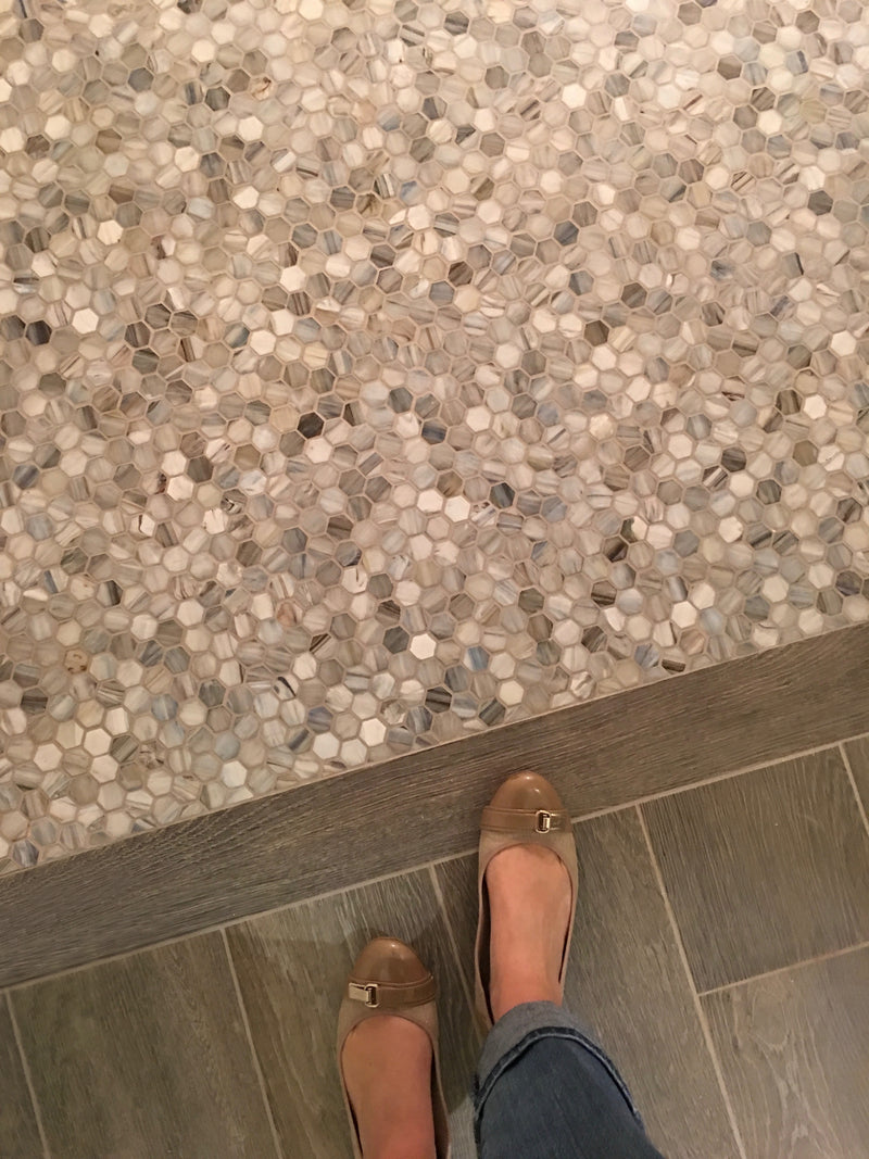 Agate Hexagon Floor