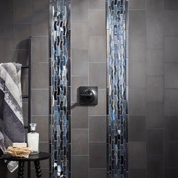JAW (Just Add Water) Border Accents on Concrete Wall