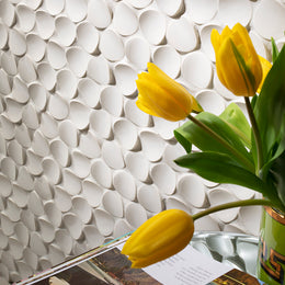 Namibia Crescent in White Sand by Lunada Bay Tile