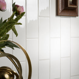 Living Space with Watercolors Post Durer by Lunada Bay Tile