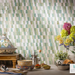 Kitchen with Mistral Trapezium in Medina by Lunada Bay Tile