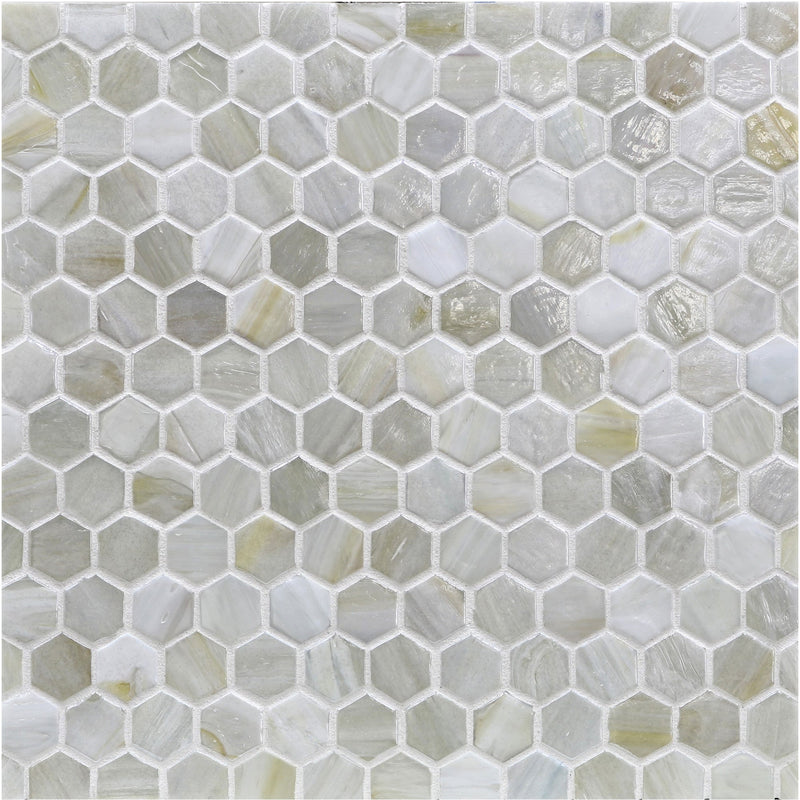 1" Hexagon - Lunada Bay Tile