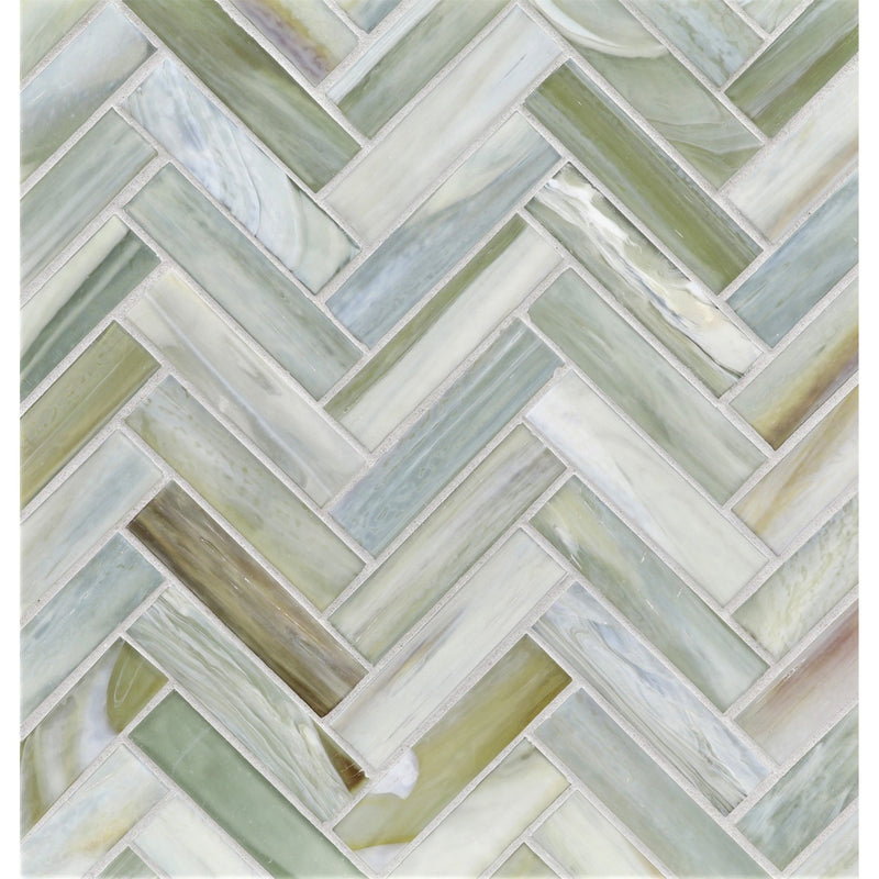 1 x 4 Herringbone - Lunada Bay Tile