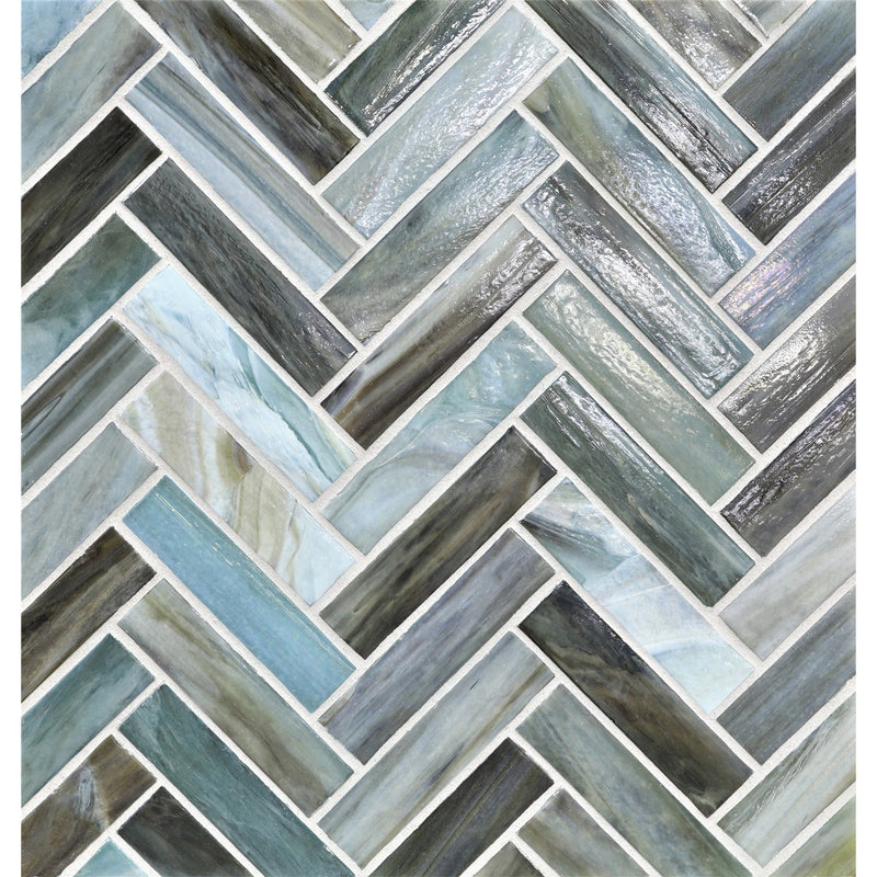 1 x 4 Herringbone - Lunada Bay Tile