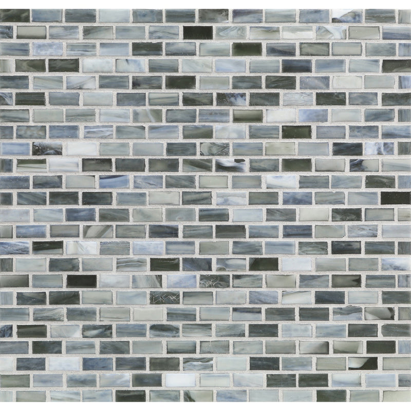 ½ x 1 Mini Brick - Lunada Bay Tile