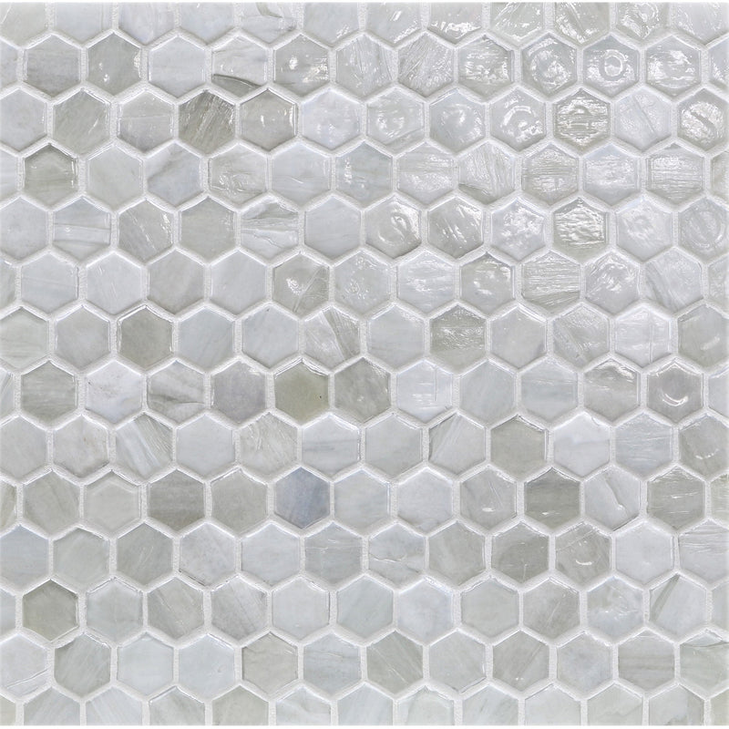 1" Hexagon - Lunada Bay Tile