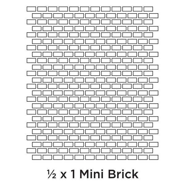 ½ x 1 Mini Brick | Lunada Bay Tile