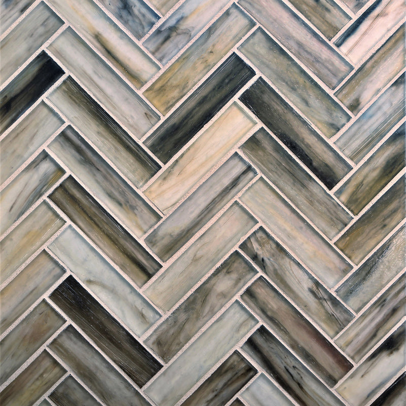 1 x 4 Herringbone - Lunada Bay Tile