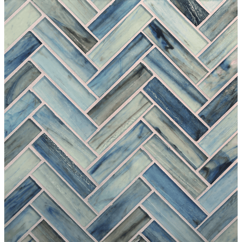 1 x 4 Herringbone - Lunada Bay Tile