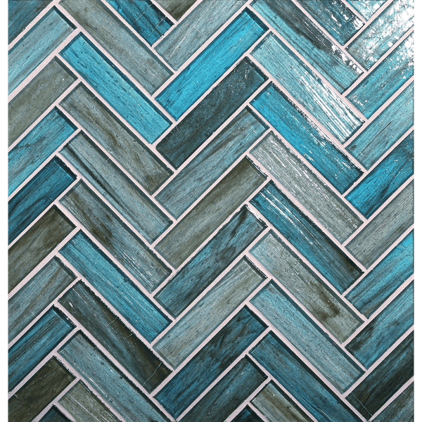 1 x 4 Herringbone - Lunada Bay Tile