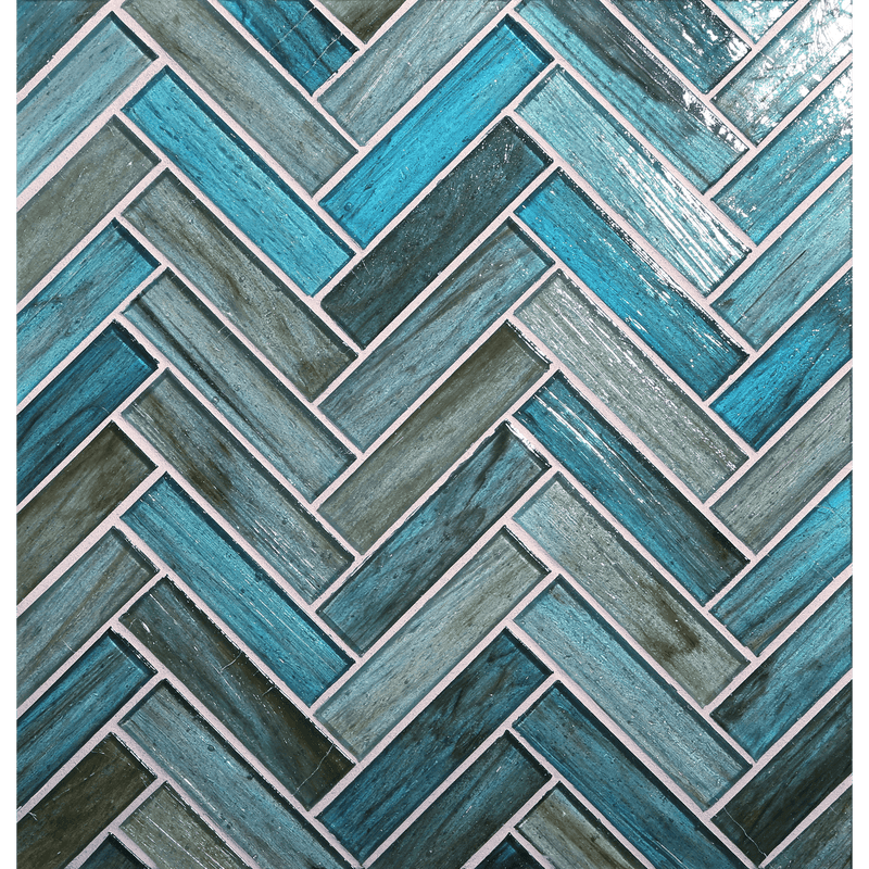 1 x 4 Herringbone - Lunada Bay Tile