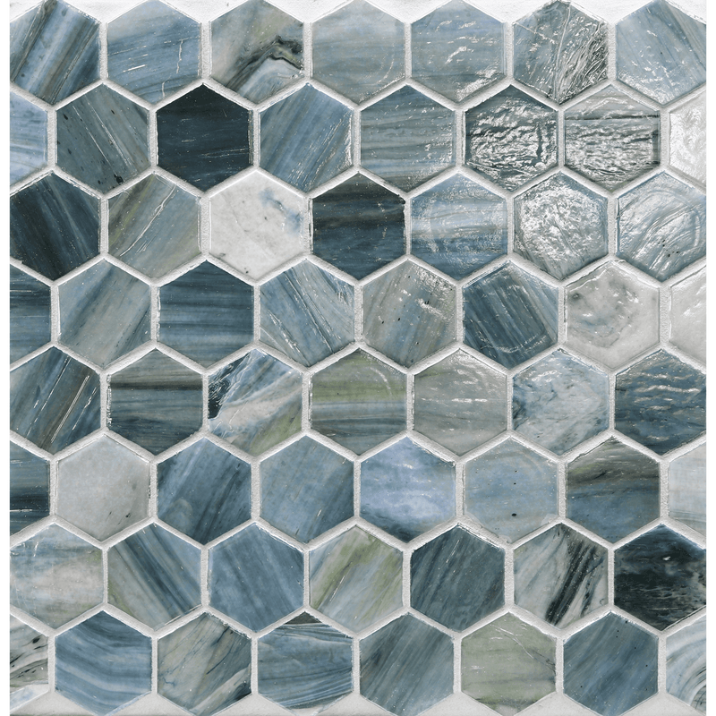 2" Hex Field - Lunada Bay Tile