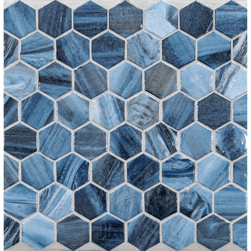 2" Hex Field - Lunada Bay Tile