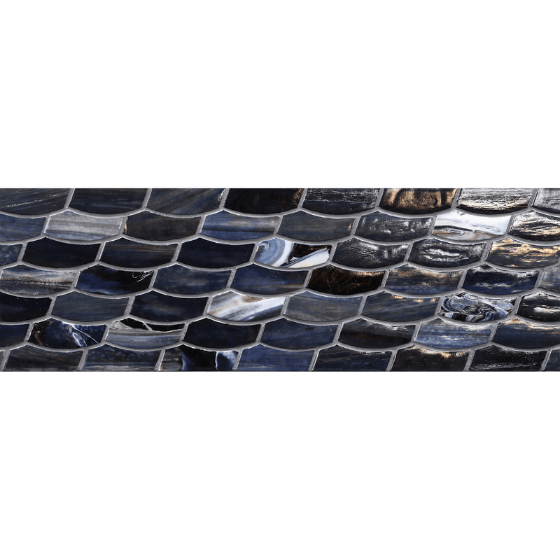 Feather 6 Border - Lunada Bay Tile