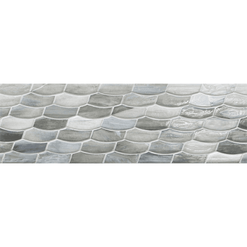 Feather 6 Border - Lunada Bay Tile