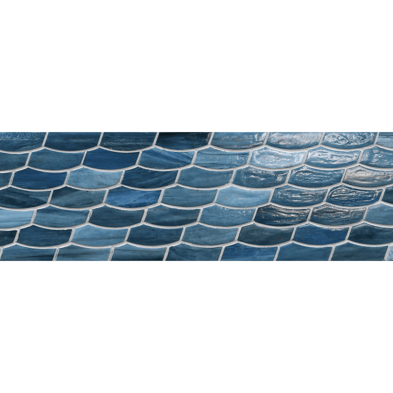 Feather 6 Border - Lunada Bay Tile
