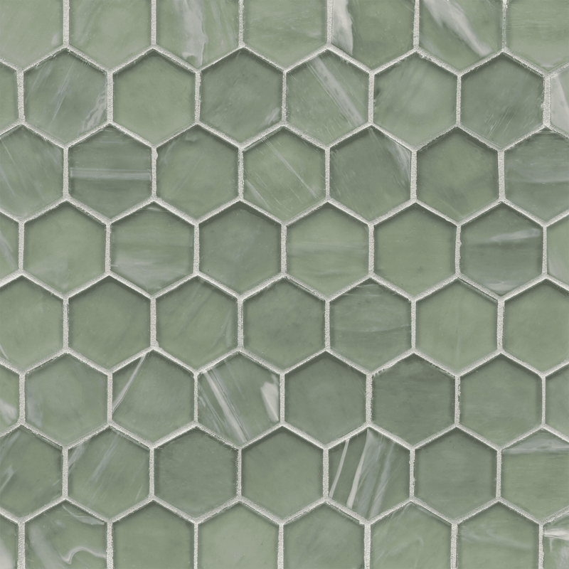 2" Hex - Lunada Bay Tile