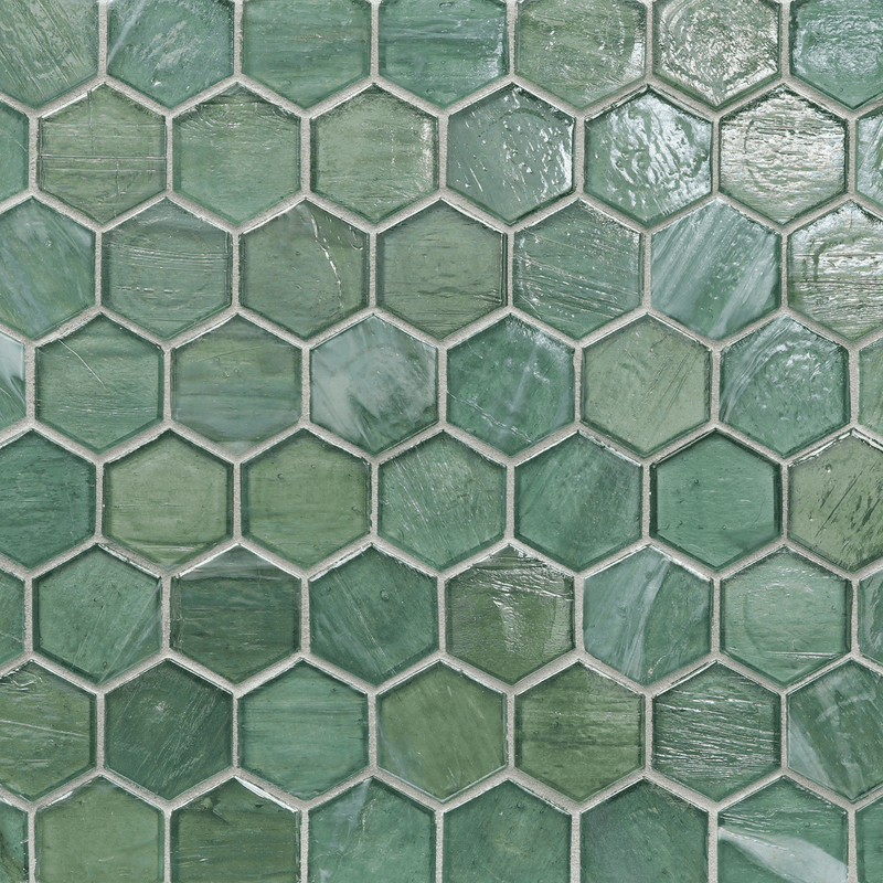 2" Hex - Lunada Bay Tile