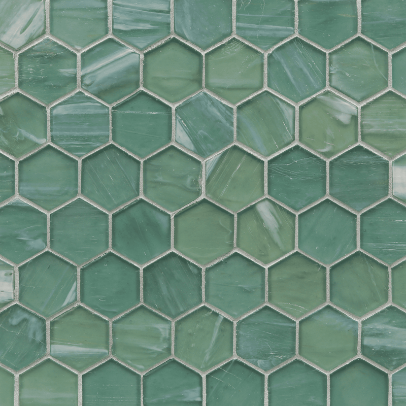 2" Hex - Lunada Bay Tile