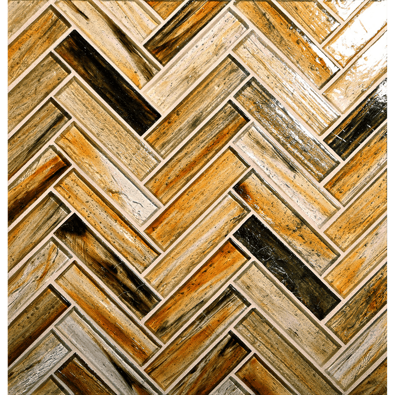 1 x 4 Herringbone - Lunada Bay Tile
