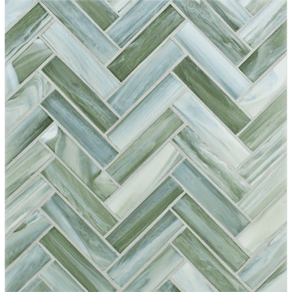 1 x 4 Herringbone - Lunada Bay Tile