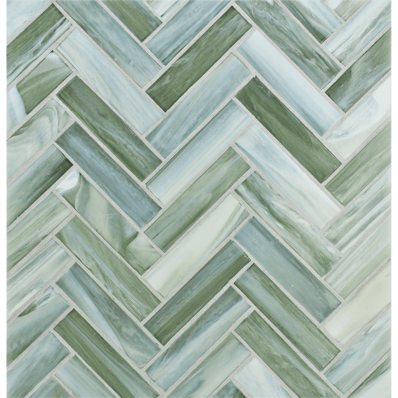 1 x 4 Herringbone - Lunada Bay Tile
