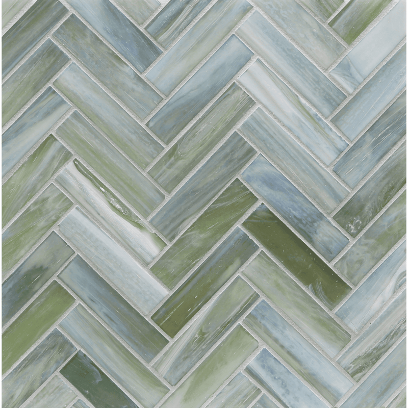 1 x 4 Herringbone - Lunada Bay Tile