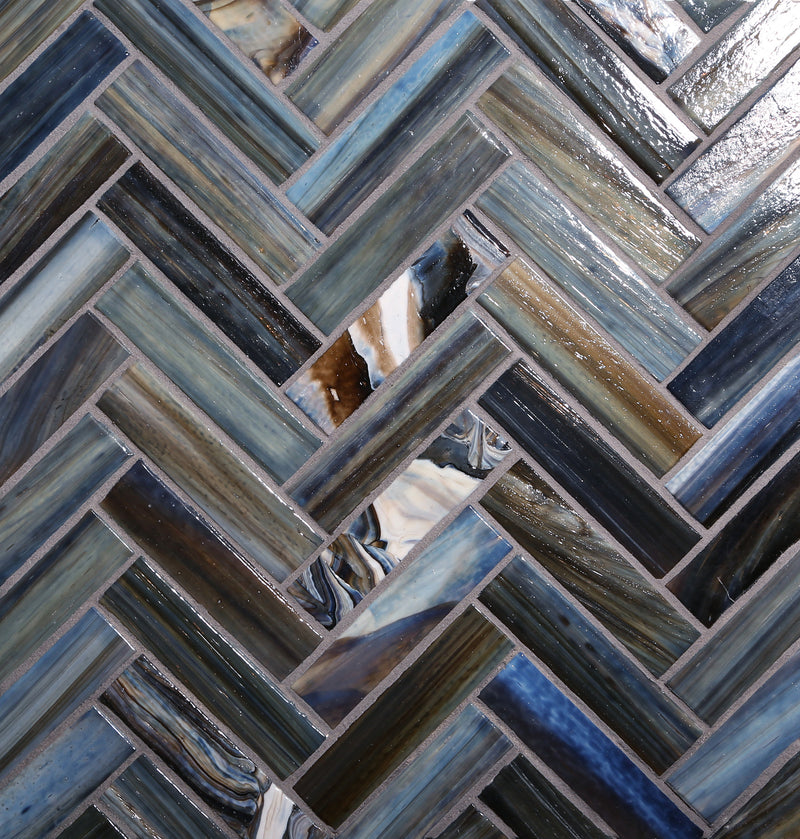 1 x 4 Herringbone - Lunada Bay Tile