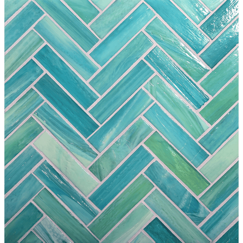 1 x 4 Herringbone - Lunada Bay Tile