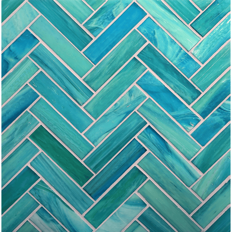 1 x 4 Herringbone - Lunada Bay Tile