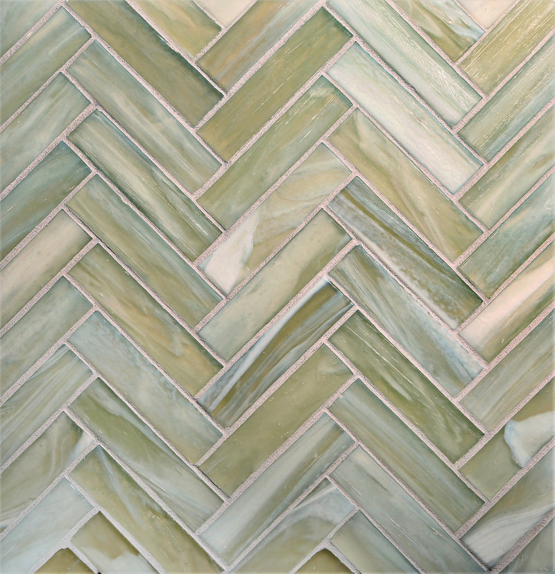 1 x 4 Herringbone - Lunada Bay Tile