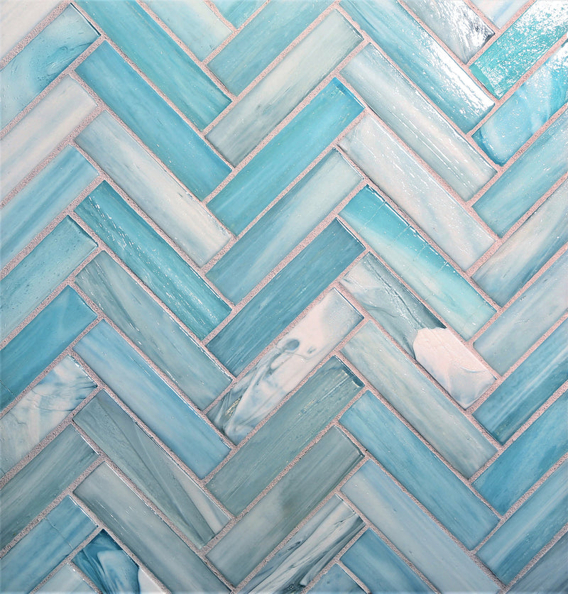 1 x 4 Herringbone - Lunada Bay Tile