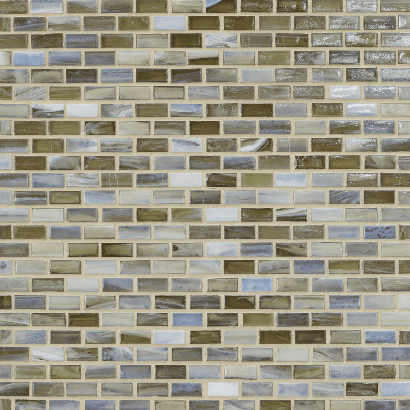 ½ x 1 Mini Brick - Lunada Bay Tile