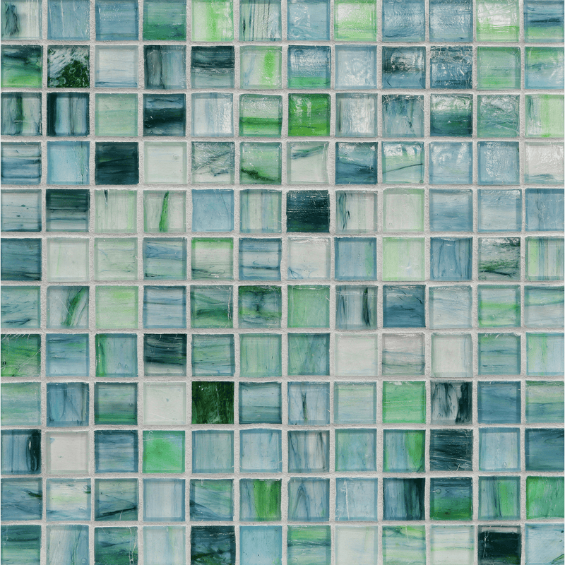 1 x 1 Mosaic - Lunada Bay Tile