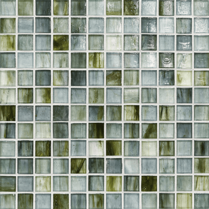 1 x 1 Mosaic - Lunada Bay Tile