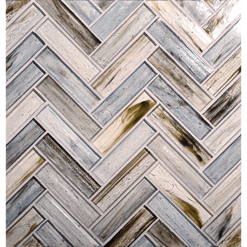 1 x 4 Herringbone - Lunada Bay Tile