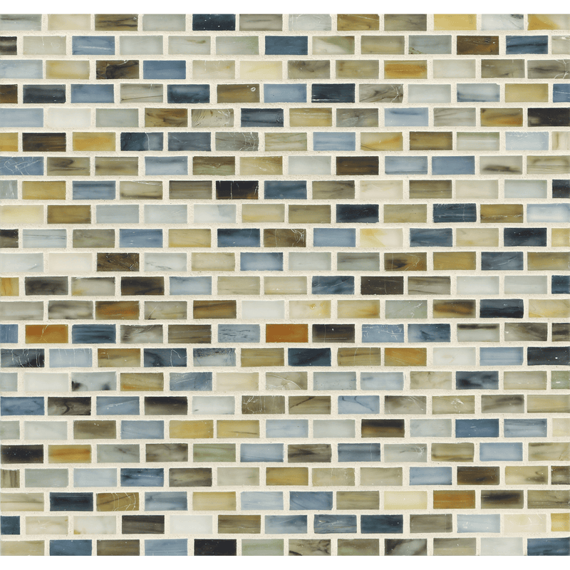 ½ x 1 Mini Brick - Lunada Bay Tile