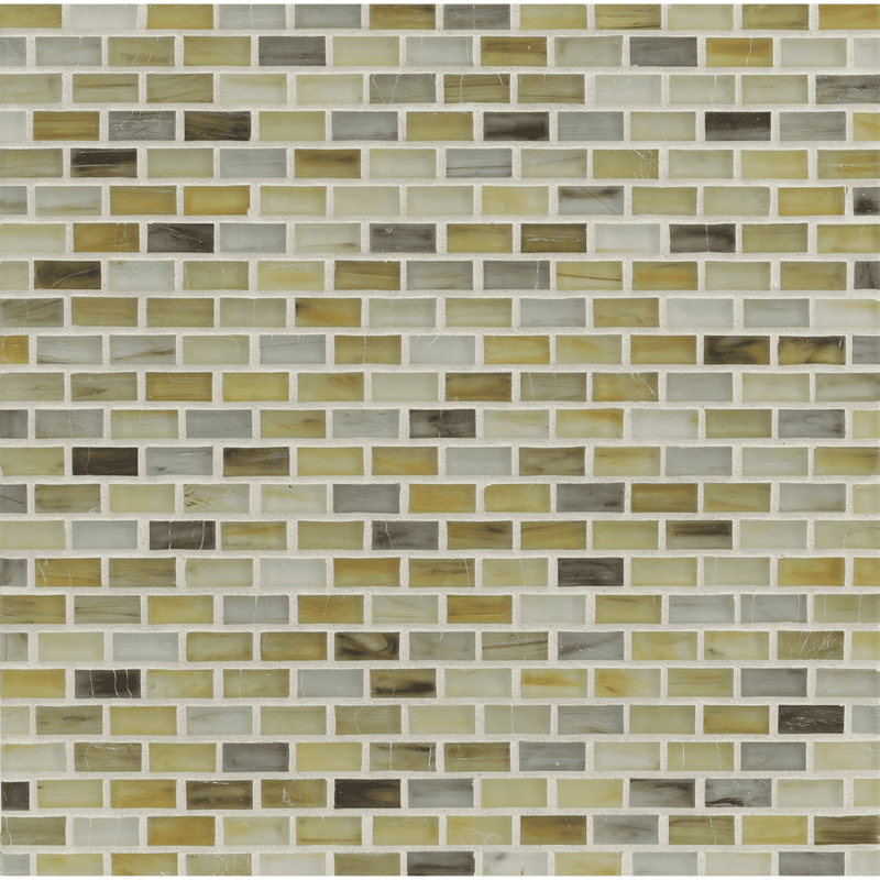½ x 1 Mini Brick - Lunada Bay Tile