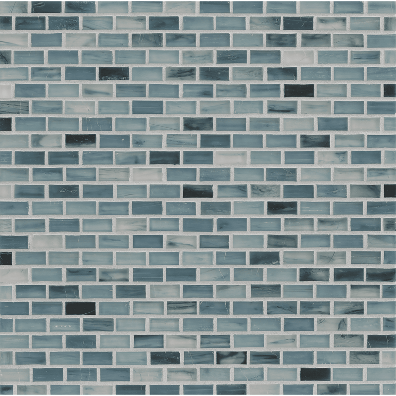 ½ x 1 Mini Brick - Lunada Bay Tile