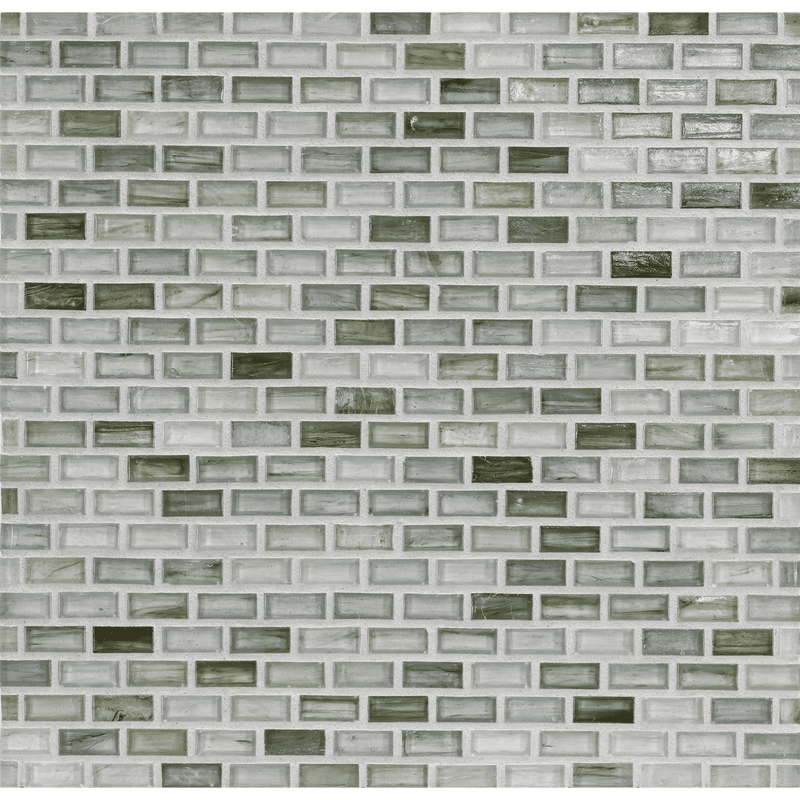 ½ x 1 Mini Brick - Lunada Bay Tile