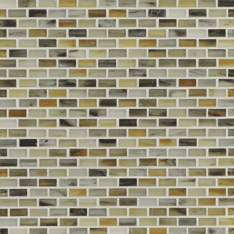 ½ x 1 Mini Brick - Lunada Bay Tile