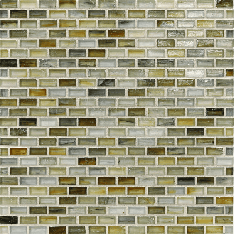 ½ x 1 Mini Brick - Lunada Bay Tile