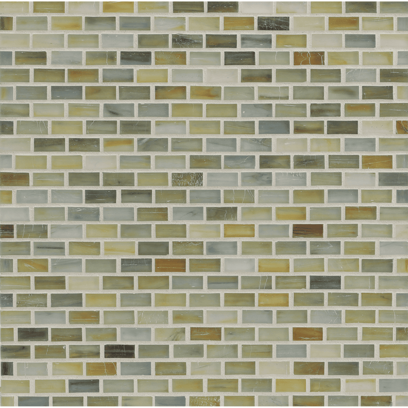 ½ x 1 Mini Brick - Lunada Bay Tile